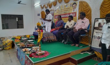 ஓட்டப்பிடாரத்தில் நடைபெற்ற சமுதாய வளைகாப்பு விழாவில் பெண்களால் தான் ஒரு சிறந்த சமுதாயத்தை உருவாக்க முடியும் சண்முகையா எம்.எல்.ஏ பேச்சு