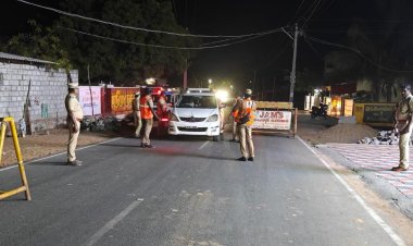 2026 சட்டமன்ற தேர்தலை முன்னிட்டு தூத்துக்குடி மாவட்டத்தில்  அனைத்து சோதனைச் சாவடிகளிலும் காவல் துறையினர் தீவிர கண்காணிப்பு.