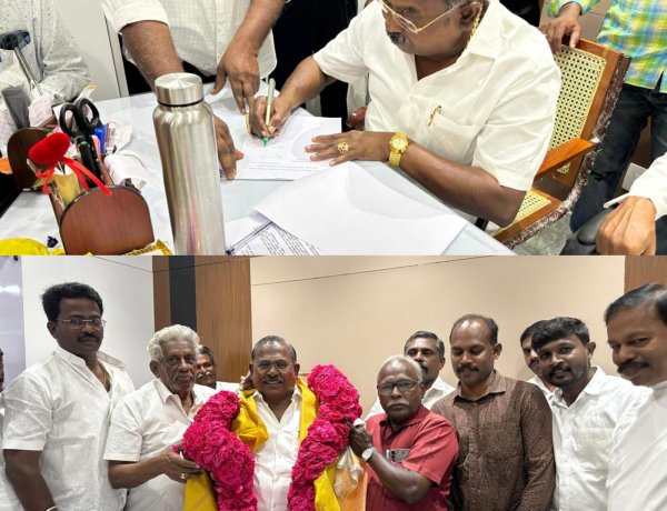 தூத்துக்குடி புதுக்கோட்டை டிடீடிஏ பி.எஸ் பெரியநாயகம் மேல்நிலைப்பள்ளியில் புதிய தாளாளராக முன்னாள் அமைச்சா் சி.த.செல்லப்பாண்டியன் பதவியேற்பு
