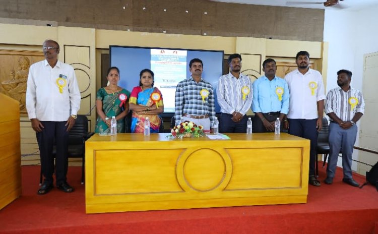 பாரம்பரியம், பண்பாடு மற்றும் தொழில்நுட்ப புதுமைகள்” என்ற தலைப்பில் ஏ.பி.சி.மகாலட்சுமி மகளிர் கல்லூரி  கருத்தரங்கம்