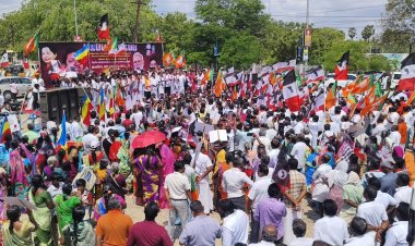 தூத்துக்குடியில் தேசிய ஜனநாயக கூட்டணி சாா்பில் ஆா்ப்பாட்டம்