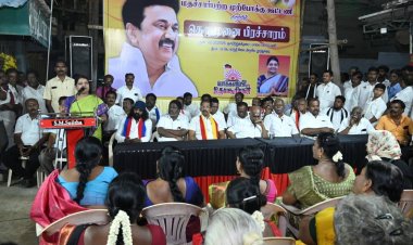 அதிமுக ஆட்சியில் முடங்கி கிடந்த தமிழகத்தை நம்பா் ஓன் மாநிலமாக மாற்றியது முதலமைச்சர் மு.க.ஸ்டாலின் பிஜேபி அரசின் தடைகளையும் தகா்த்தெறிவோம் அமைச்சர் கீதாஜீவன் ஆவேசம்
