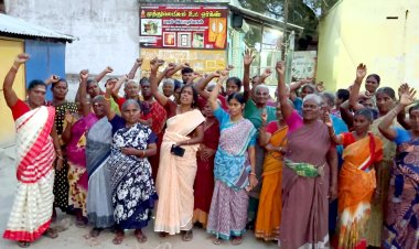 வேட்பாளரை மாத்துங்க ஓட்டப்பிடாரம் அருகே ஒட்டநத்தத்தில் திமுகவினர் போர்க்கொடி