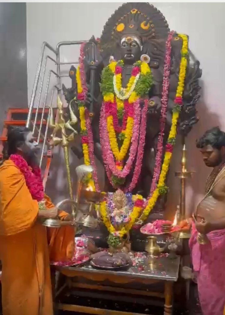 தூத்துக்குடி சித்தா் பீடத்தில் தேய்பிறை அஷ்டமி யாகம் நடைபெற்றது.