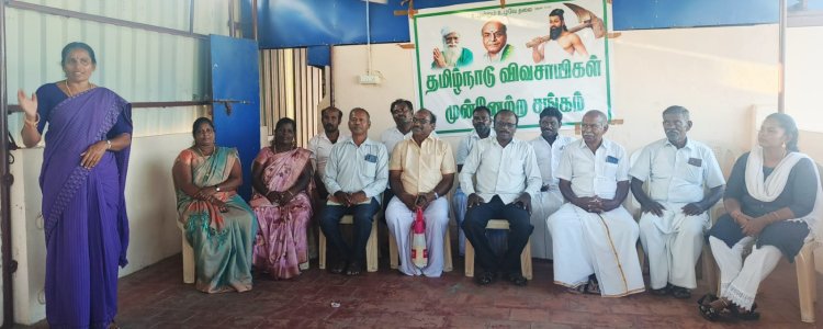 விவசாயிகள் டிராக்டர்களுக்கு போதிய டீசல் - முன்னேற்ற சங்கம் கோரிக்கை