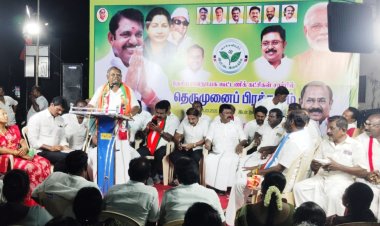 எம்ஜிஆர், ஜெயலலிதா ஆட்சியின் சாதனைகள் மீண்டும் தமிழகத்தில் தொடர எடப்பாடியார் ஆட்சி அமைய வேண்டும் - தூத்துக்குடி பிரச்சாரத்தில் முன்னாள் அமைச்சர் சி.த.செல்லப்பாண்டியன் பேசினார்.