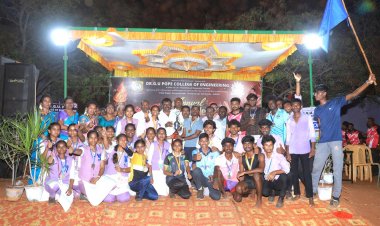 டாக்டர். ஜி. யு. போப் பொறியியல் கல்லூரியில் விளையாட்டுப் போட்டி விழா.