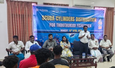 தூத்துக்குடியில் கடலோர மக்களின் வாழ்வாதாரத்தை வலுப்படுத்த ஸ்டெர்லைட் காப்பர் 1 கோடி மதிப்பிலான சிஎஸ்ஆர் உதவியை வழங்கியது