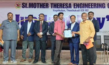 வாகைக்குளம் மதர் தெரசா பொறியியல் கல்லூரியில் 229 மாணவர்களுக்கு பணி நியமன ஆணை வழங்கினார் சேர்மன் கிளிட்டஸ் பாபு