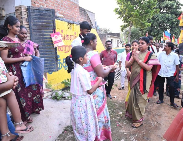 தமிழ்நாட்டிற்கு முறையான நிதி வழங்காத ஓன்றிய பாஜக அரசின் டெல்லி அணியை இந்த தோ்தலில் தமிழ்நாடு அணி வீழ்த்தியாக வேண்டும். காலத்தின் கட்டாயம் பிரச்சாரத்தில் அமைச்சர் கீதாஜீவன் பேசினாா்.