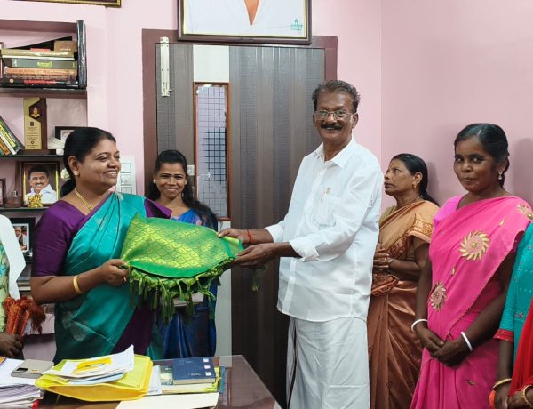 பாரத் மக்கள் முற்போக்கு முன்னணி கழகம் தூத்துக்குடி திமுக வேட்பாளர் அமைச்சா் கீதாஜீவனுக்கு முழு ஆதரவு