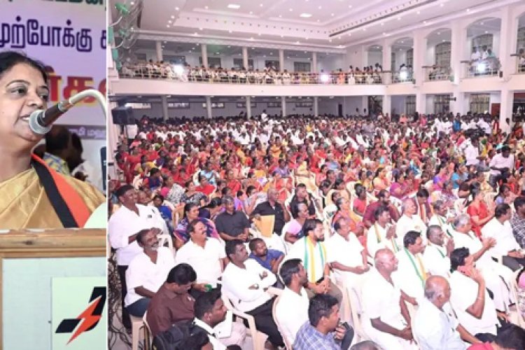 தூத்துக்குடியில் சுமார் 800 கோடி ரூபாய் மதிப்பீட்டில் பல்வேறு உட்கட்டமைப்புப் பணிகள் மேற்கொள்ளப்பட்டுள்ளன. முதலமைச்சர் மு.க.ஸ்டாலின் மீண்டும் ஆட்சிக்கு வர மக்கள் 'உதயசூரியன்' சின்னத்திற்கு வாக்களிக்க வேண்டும்.