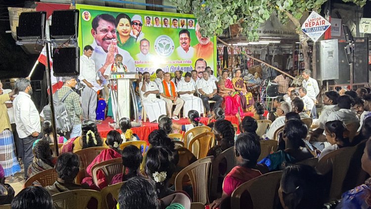 கொரோனா காலங்களில் கோடி ரூபாய் செலவழித்து நலத்திட்டங்கள் உணவுகளை வழங்கியவர் தான் செல்லபாண்டியன்