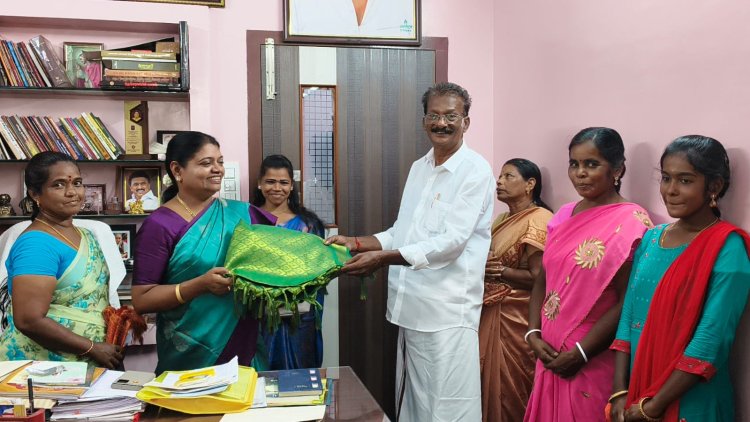 பாரத் மக்கள் முற்போக்கு முன்னணி கழகம் தூத்துக்குடி திமுக வேட்பாளர் அமைச்சா் கீதாஜீவனுக்கு முழு ஆதரவு