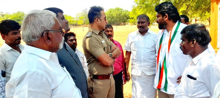 மதச்சாா்பற்ற முற்போக்கு கூட்டணி கட்சி சார்பில் போட்டியிடும் ஸ்ரீவைகுண்டம் காங்கிரஸ் வேட்பாளர் ஊர்வசி எஸ்.அமிர்தராஜை ஆதரித்து காங்கிரஸ் மூத்த தலைவா் ராகுல் காந்தி நாளை (திங்கள்கிழமை) சாயா்புரத்தில் பிரசாரம் செய்கிறாா்.