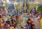 தூத்துக்குடி சண்முகபுரம் பத்திரகாளியம்மன் கோவிலில் சித்ரா பௌர்ணமி திருவிளக்குபூஜை