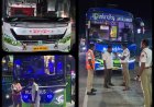 தூத்துக்குடி மாவட்ட காவல் துறை - நகர போக்குவரத்து காவல் - குடிபோதையில் அபாயகரமாக ஓட்டி வரப்பட்ட மூன்று தனியார் ஆம்னி பேருந்து ஓட்டுநர்கள் மீது தலா ரூ.15000 அபராதம் - ஓட்டுநர் உரிமம் ரத்து