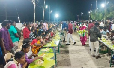 தூத்துக்குடி வௌ்ளப்பட்டி கடல் மாதா ஆலயத்தில் அசன விழா