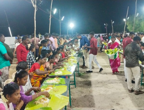தூத்துக்குடி வௌ்ளப்பட்டி கடல் மாதா ஆலயத்தில் அசன விழா