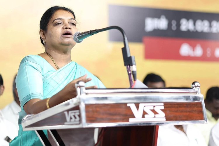 தூத்துக்குடி மாவட்டம் - வேடநத்தம் பள்ளிச் சிறுமி கொலை வழக்கில் அதிவிரைவாக நீதி கிடைக்கச் செய்தது திமுக அரசு தான் - தூத்துக்குடி வடக்கு மாவட்ட திமுக செயலாளர் கீதாஜீவன் அறிக்கை!*