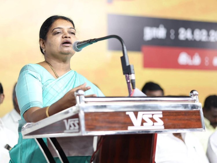 தூத்துக்குடி மாவட்டம் - வேடநத்தம் பள்ளிச் சிறுமி கொலை வழக்கில் அதிவிரைவாக நீதி கிடைக்கச் செய்தது திமுக அரசு தான் - தூத்துக்குடி வடக்கு மாவட்ட திமுக செயலாளர் கீதாஜீவன் அறிக்கை!*