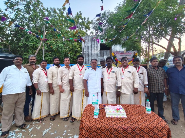 தூத்துக்குடி மாவட்ட அனைத்து அரசுத் துறை ஓட்டுனர்கள் சங்க புதிய தலைவர்- செயலாளர் தேர்வு.