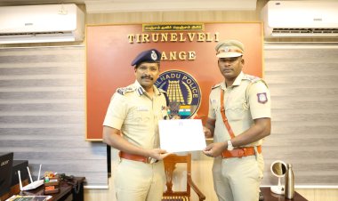 போதைப்பொருள் தடுப்பு வழக்கில் 5.5 கிலோ கஞ்சாவைப் பறிமுதல் செய்து, குற்றவாளிகளை கைது செய்து வழக்குப் பதிவு செய்த போதைப்பொருள் தடுப்புப் படையைச் சேர்ந்த காவல் உதவி ஆய்வாளர் ஐ. முத்துராஜா ,