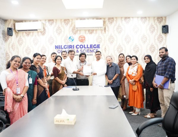 NILGIRI COLLEGE AND AMAL COLLEGE ADVANCE ACADEMIC EXCELLENCE THROUGH NEW AGREEMENT*