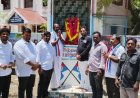 தூத்துக்குடி போல்டன்புரத்தில் உள்ள திவான் பகதூர் பெண்ணுரிமை காவலர் இரட்டைமலை சீனிவாசனார் 81 வது நினைவு ஆண்டை முன்னிட்டு அவரது உருவ சிலைக்கு புரட்சி பாரதம் கட்சி சார்பில் மாலை அணிவித்து மரியாதை செய்தனர்.