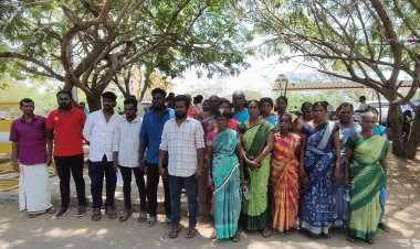 தூத்துக்குடி சோலார் நிறுவனத்திற்கு எதிராக வெளிநபர்கள் சதி: பாதுகாப்புக் கோரி ஆட்சியரிடம் மூலக்கரை கிராம மக்கள் மனு!