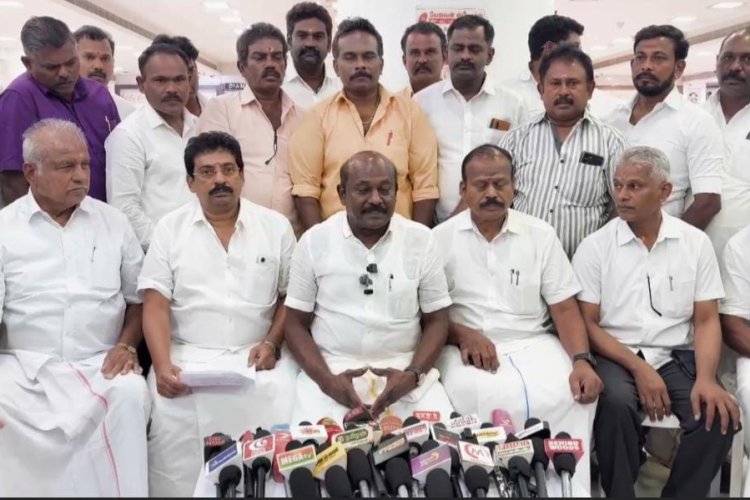 புகார்கள் தொடர்பாக முத்தூட் பைனான்ஸ் நிறுவனத்தில் உரிய ஆய்வு செய்து நடவடிக்கை எடுக்க வேண்டும் என தமிழ்நாடு வணிகர் சங்கங்களின் பேரமைப்பு தலைவர் விக்கிரமராஜா தெரிவித்துள்ளார்