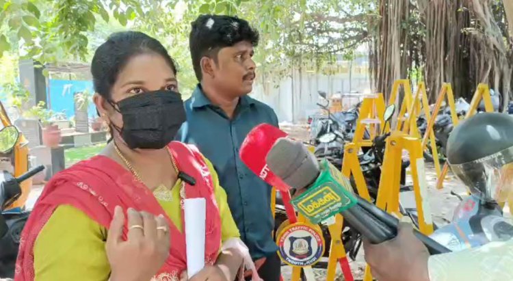 தூத்துக்குடி அரசு மருத்துவமனையில் வைத்து கேன்சர் நோயாளியிடம்,தமிழக வெற்றிக் கழக மாவட்ட செயற்குழு உறுப்பினர் தங்க நகையை திருடி தலைமறைவு போலீஸ் வலை வீச்சு