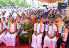 தூத்துக்குடியில் பாஜக சார்பில் ‘சேவா ஜோதி’ பேரணி,தேசியக்கொடி, பாஜக கொடிகளுடன் பங்கேற்ற நிர்வாகிகள்