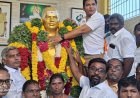 தூத்துக்குடி வடக்கு மாவட்ட காங்கிரஸ் சார்பில் தேவர் 119வது ஜெயந்தி விழா! மாவட்ட தலைவர் பெருமாள் சாமி கதிர்வேல் தலைமை தாங்கி, தேவர் சிலைக்கு மாலை அணிவித்து மரியாதை செலுத்தினார்.