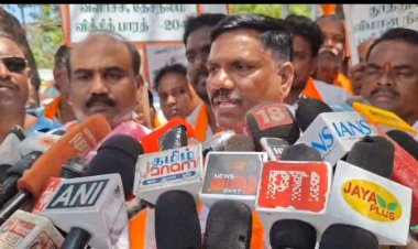 மாநகராட்சியில் லஞ்சத்துக்கு வழிவகுத்துள்ளது அமைச்சருக்கும் பங்கு உள்ளது பிஜேபி தேசிய செயலாளர் வெங்கடேசன் பேட்டி.