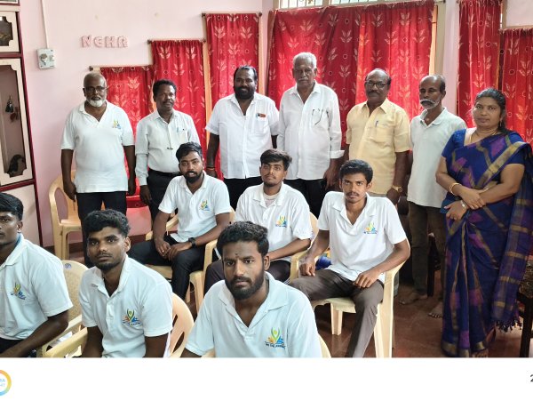 தூத்துக்குடி வீ த லீடர்ஸ் தமிழன்டா கலைக்குழு, இயக்கம் மற்றும் நெல்லை ஹெல்தி ஃபை வெல்நஸ் சென்டர் இணைந்து 15 நாட்கள் இலவச பாத சிகிச்சை முகாம்