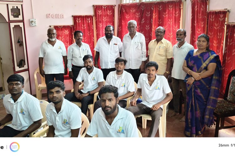 தூத்துக்குடி வீ த லீடர்ஸ் தமிழன்டா கலைக்குழு, இயக்கம் மற்றும் நெல்லை ஹெல்தி ஃபை வெல்நஸ் சென்டர் இணைந்து 15 நாட்கள் இலவச பாத சிகிச்சை முகாம்
